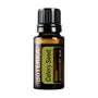 A 15 ml bottle of doTERRA Celery Seed essential oil on a solid white background.