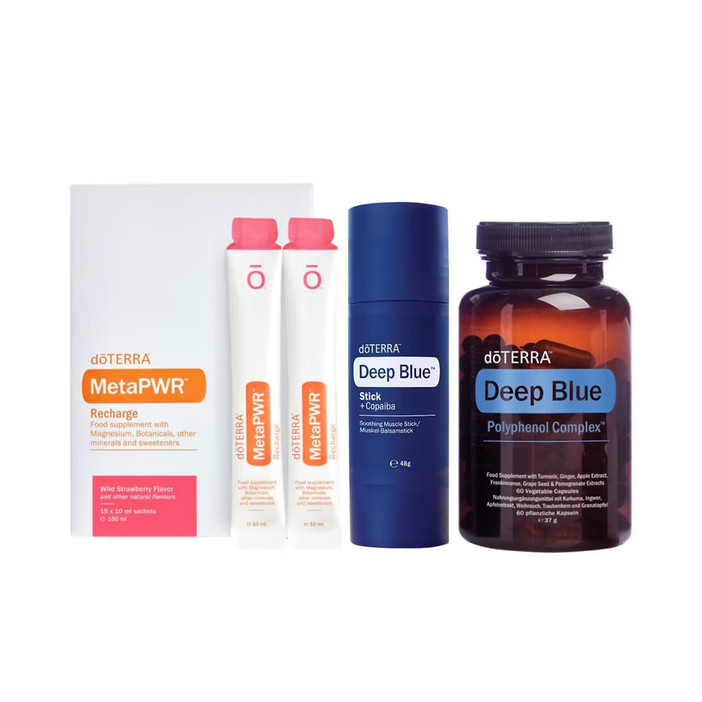 Collection Récupération musculaire bionia doTERRA Suisse