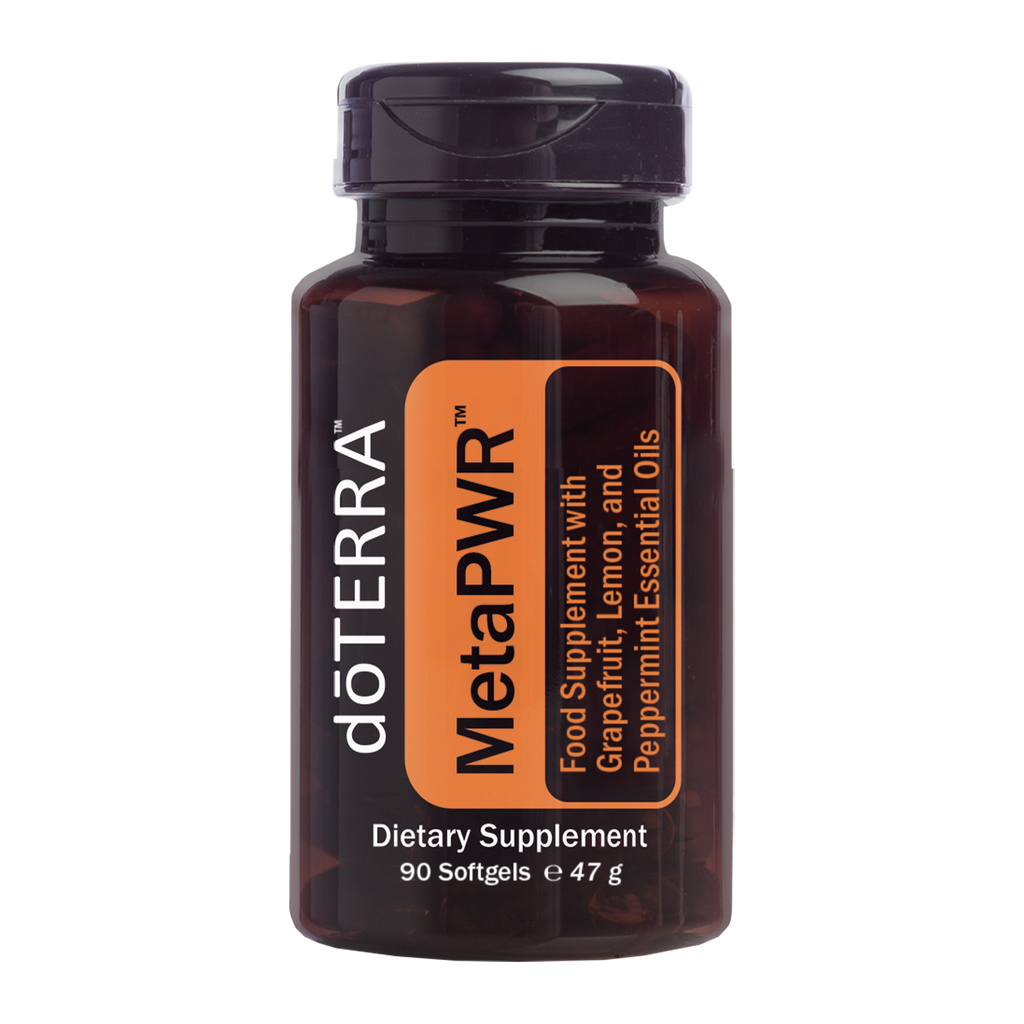 Gélules MetaPWR doTERRA avec le mélange métabolique doTERRA Suisse