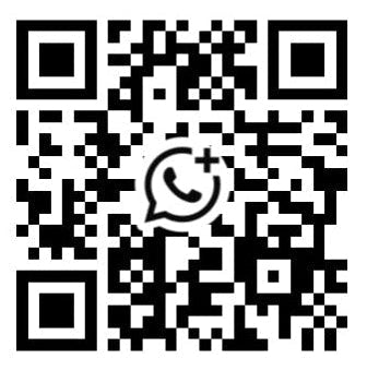A black card with a rounded white panel showing a QR code and the text 'Bionia.ch/Aniko Lecoultre' plus French instructions to scan the code for a WhatsApp discussion with Bionia.