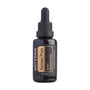 A 30 ml bottle of doTERRA Yarrow | Pom Active Botanical Duo essential oil blend, featuring a black glass bottle and dropper cap with a black and gold label, on a solid white background.